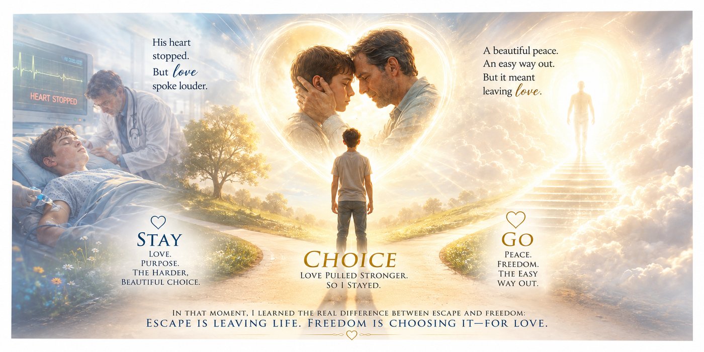 Choice Point - The moment between escape and freedom